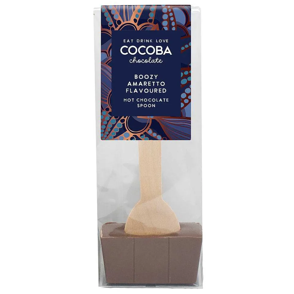 amaretto_flavoured_milk_h_0.webp Cocoba Chocolate Hot Chocolate Spoons>Amaretto Flavoured Milk Hot Chocolate Spoon