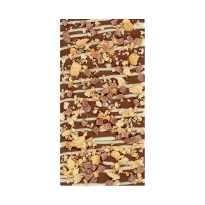 Cocoba Chocolate Best Of British>Apple Crumble Chocolate Bar