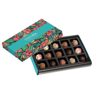 Cocoba Chocolate Chocolate Truffle Boxes>15 Assorted Chocolate Truffles Gift Box