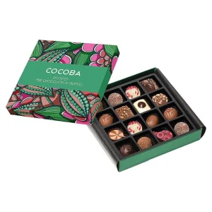 Cocoba Chocolate Toppings>16 Assorted Fine Chocolates & Truffles Gift Box