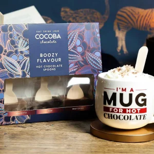 Cocoba Chocolate Hot Chocolate Spoons>Boozy Flavoured Hot Chocolate Spoon Set (3 Spoons)