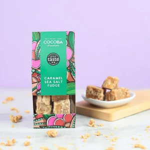 Cocoba Chocolate Chocolate Truffle Boxes>Caramel Sea Salt Fudge