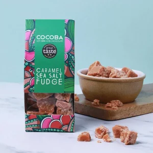 Cocoba Chocolate Chocolate Truffle Boxes>Caramel Sea Salt Fudge