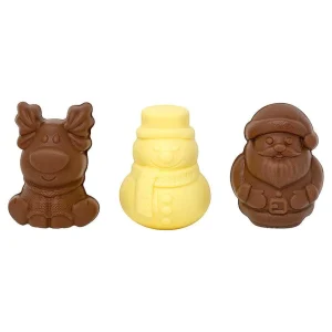 Cocoba Chocolate Hot Chocolate Bombs>Christmas Character Hot Chocolate Bombes (3 Bombes)