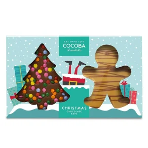Cocoba Chocolate Novelty Chocolate>Christmas Chocolate Bar Set