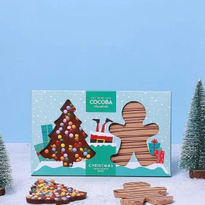 Cocoba Chocolate Novelty Chocolate>Christmas Chocolate Bar Set