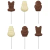 Cocoba Chocolate Party Bag Fillers>Christmas Lollipop Multipack (6 Lollipops)
