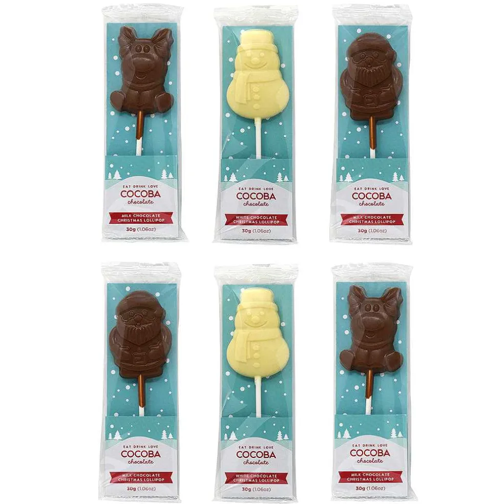 christmas_lollipop_multip_1-1.webp Cocoba Chocolate Chocolate Lollipops>Christmas Lollipop Multipack (6 Lollipops)