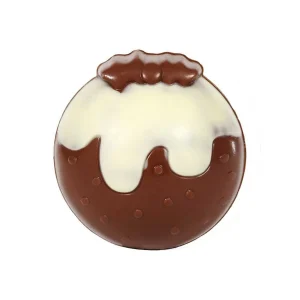 Cocoba Chocolate Hot Chocolate Bombs>Christmas Pudding Hot Chocolate Bombe (Single)