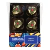Cocoba Chocolate Toppings>Christmas Pudding Truffles (6 Truffles)