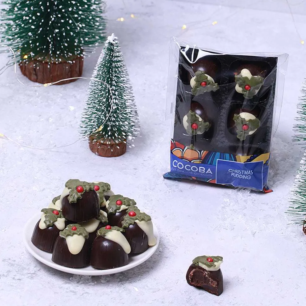 christmas_pudding_truffle_2.webp Cocoba Chocolate Toppings>Christmas Pudding Truffles (6 Truffles)