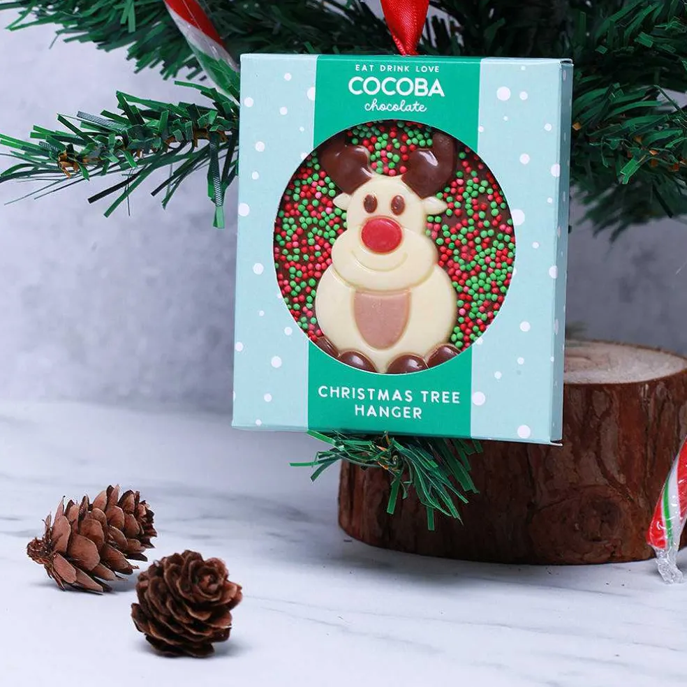 christmas_reindeer_milk_c_1.webp Cocoba Chocolate Miniature Chocolate Bars>Christmas Reindeer Milk Chocolate Tree Hanger