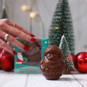 Cocoba Chocolate Hot Chocolate Bombs>Christmas Santa Hot Chocolate Bombe (Single)