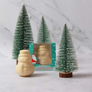 Cocoba Chocolate Hot Chocolate Bombs>Christmas Snowman Hot Chocolate Bombe (Single)