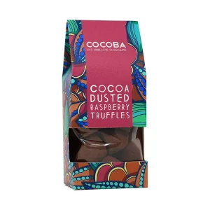 Cocoba Chocolate Chocolate Truffle Boxes>Cocoa Dusted Raspberry Truffles