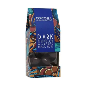 Cocoba Chocolate Chocolate Truffle Boxes>Dark Chocolate Covered Brazil Nuts