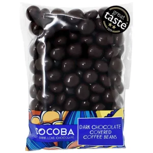 Cocoba Chocolate Chocolate Treat Bags>Dark Chocolate Covered Coffee Beans Bag