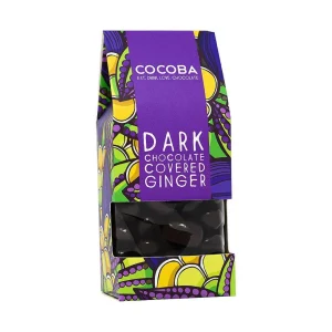 Cocoba Chocolate Chocolate Truffle Boxes>Dark Chocolate Covered Ginger