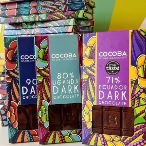 Cocoba Chocolate Vegan Chocolate Bars>80% Dark Premium Chocolate Bar