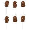 Cocoba Chocolate Chocolate Lollipops>Dinosaur Lollipop Multipack (6 Lollipops)