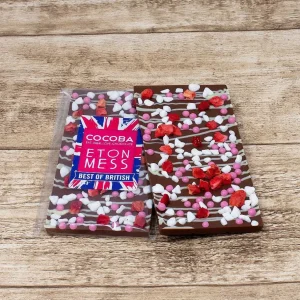 Cocoba Chocolate Best Of British>Eton Mess Chocolate Bar