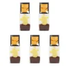 Cocoba Chocolate Hot Chocolate Spoons>Halloween Ghost Hot Chocolate Spoon Multipack (5 Spoons)