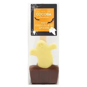 Cocoba Chocolate Hot Chocolate Spoons>Halloween Ghost Hot Chocolate Spoon