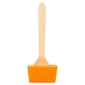 Cocoba Chocolate Hot Chocolate Spoons>Halloween Orange Hot Chocolate Spoon With Marshmallows