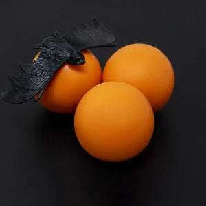 Cocoba Chocolate Hot Chocolate Bombs>Halloween Orange Hot Chocolate Bombes With Marshmallows (3 Bombes)
