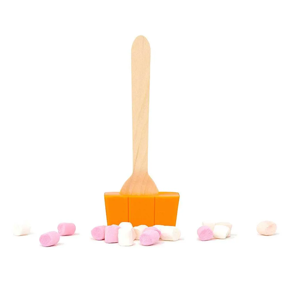 halloween_orange_hot_choc_2.webp Cocoba Chocolate Hot Chocolate Spoons>Halloween Orange Hot Chocolate Spoon With Marshmallows