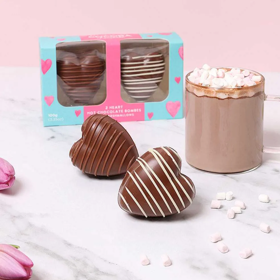 heart_shaped_hot_chocolat_0.webp Cocoba Chocolate Hot Chocolate Bombs>Heart Shaped Hot Chocolate Bombes With Marshmallows