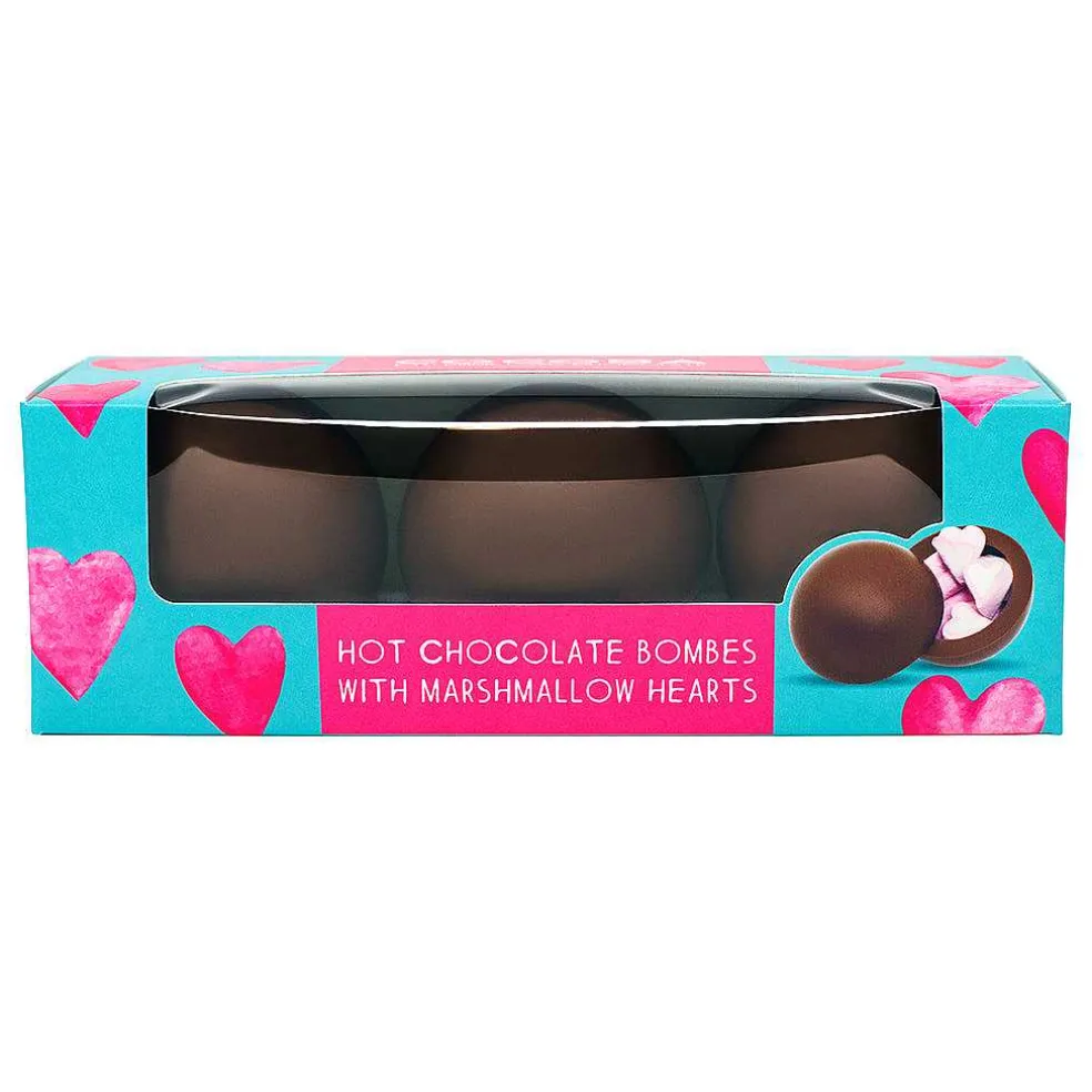 hot_chocolate_bombe_with__2-1.webp Cocoba Chocolate Hot Chocolate Bombs>Hot Chocolate Bombe With Heart Marshmallows (3 Bombes)