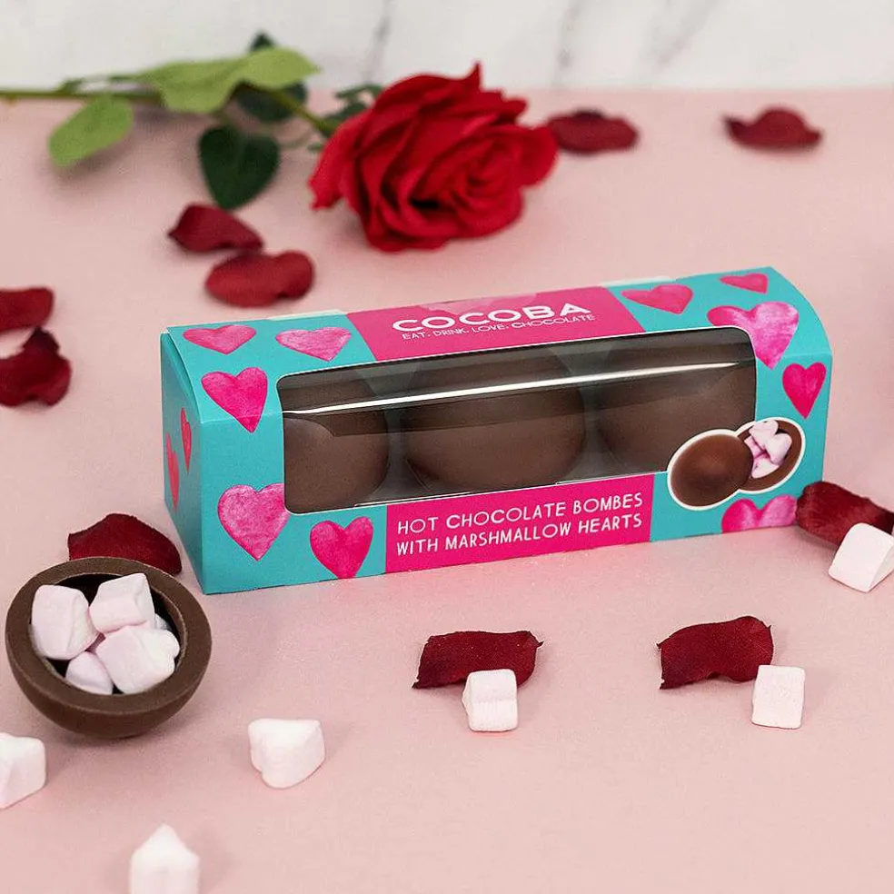 hot_chocolate_bombe_with__3-1.webp Cocoba Chocolate Hot Chocolate Bombs>Hot Chocolate Bombe With Heart Marshmallows (3 Bombes)