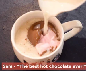 Cocoba Chocolate Hot Chocolate Bombs>Hot Chocolate Bombe With Heart Marshmallows (3 Bombes)