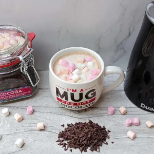 Cocoba Chocolate Hot Chocolate Flakes>Hot Chocolate Set With Dualit Milk Frother