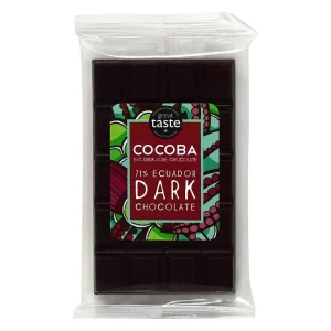Cocoba Chocolate Miniature Chocolate Bars>Intense 70% Dark Chocolate Mini Bar