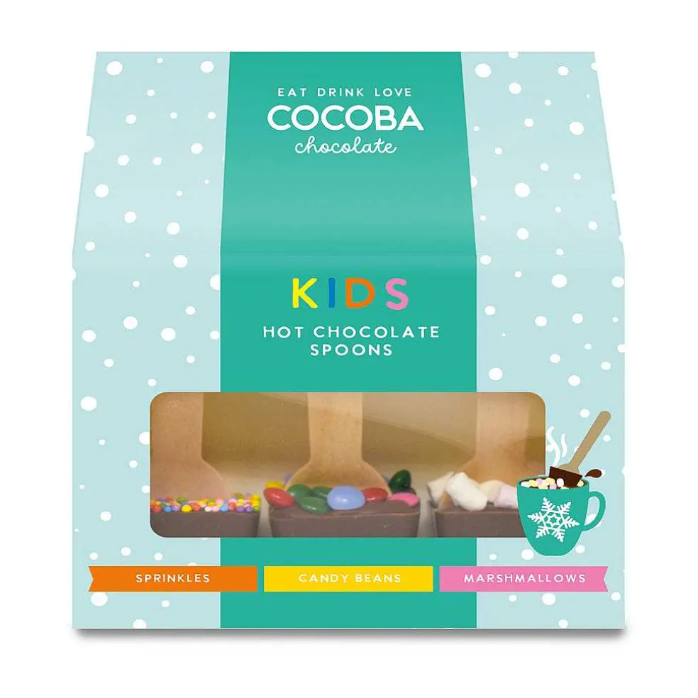 kids_hot_chocolate_spoon__1.webp Cocoba Chocolate Hot Chocolate Spoons>Kids Hot Chocolate Spoon Set (3 Spoons)