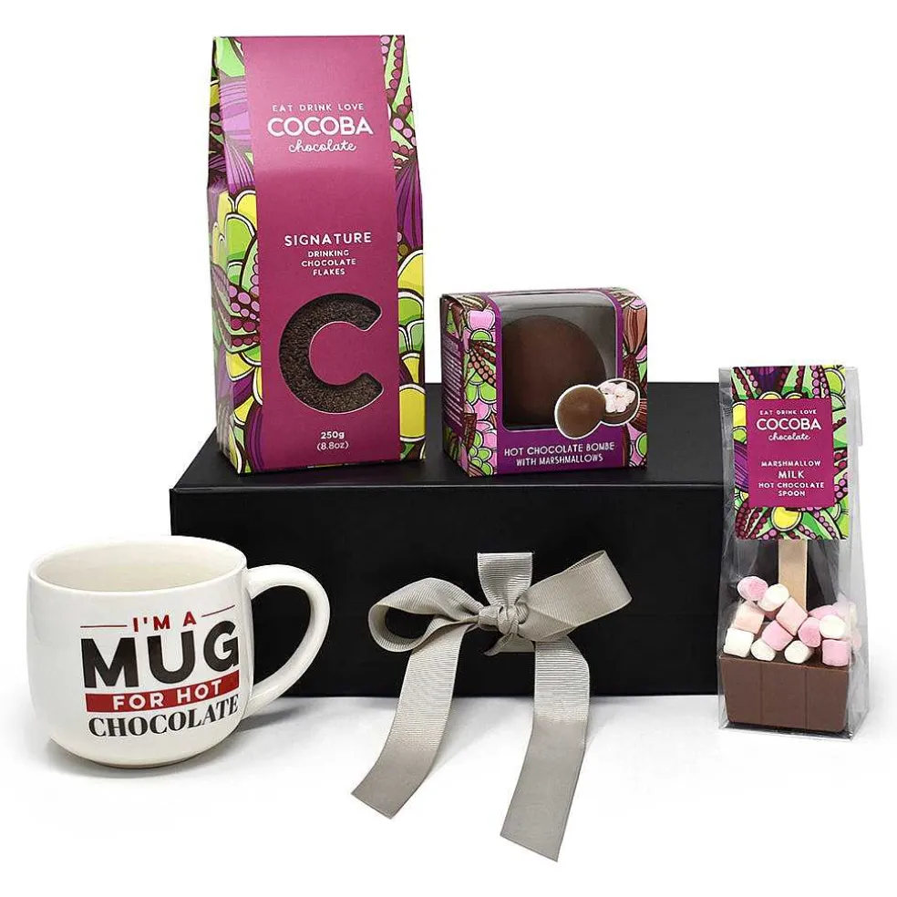 luxury_hot_chocolate_gift_2.webp Cocoba Chocolate Hot Chocolate Flakes>Luxury Hot Chocolate Gift Set
