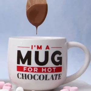 Cocoba Chocolate Hot Chocolate Spoons>Marshmallow Orange Hot Chocolate Spoon