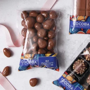 Cocoba Chocolate Chocolate Treat Bags>Milk Chocolate Honeycomb Bag