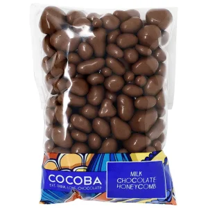 Cocoba Chocolate Chocolate Treat Bags>Milk Chocolate Honeycomb Bag