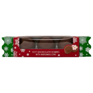 Cocoba Chocolate Hot Chocolate Bombs>Milk Chocolate Hot Chocolate Bombe Cracker With Marshmallows