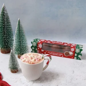 Cocoba Chocolate Hot Chocolate Bombs>Milk Chocolate Hot Chocolate Bombe Cracker With Marshmallows