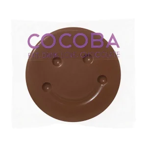 Cocoba Chocolate Miniature Chocolate Bars>Milk Chocolate Smiley Face