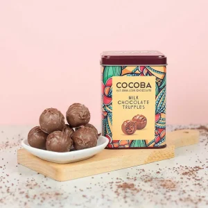 Cocoba Chocolate Toppings>Milk Chocolate Truffles Gift Tin