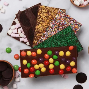 Cocoba Chocolate Vegan Chocolate Bars>Mint Crunch Dark Chocolate Bar