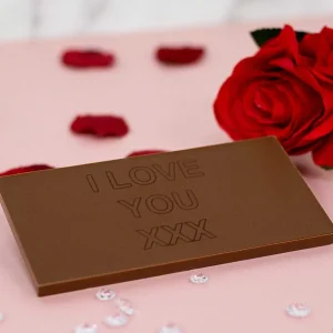 Cocoba Chocolate Novelty Chocolate>Personalised Engraved Chocolate Bar