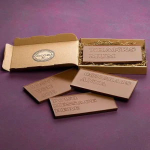 Cocoba Chocolate Personalised Engraved Chocolate Bar>Personalised Engraved Chocolate Bar