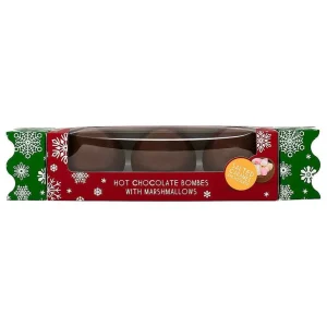 Cocoba Chocolate Hot Chocolate Bombs>Salted Caramel Hot Chocolate Bombe Cracker With Marshmallows