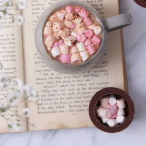 Cocoba Chocolate Hot Chocolate Bombs>Salted Caramel Hot Chocolate Bombe Cracker With Marshmallows